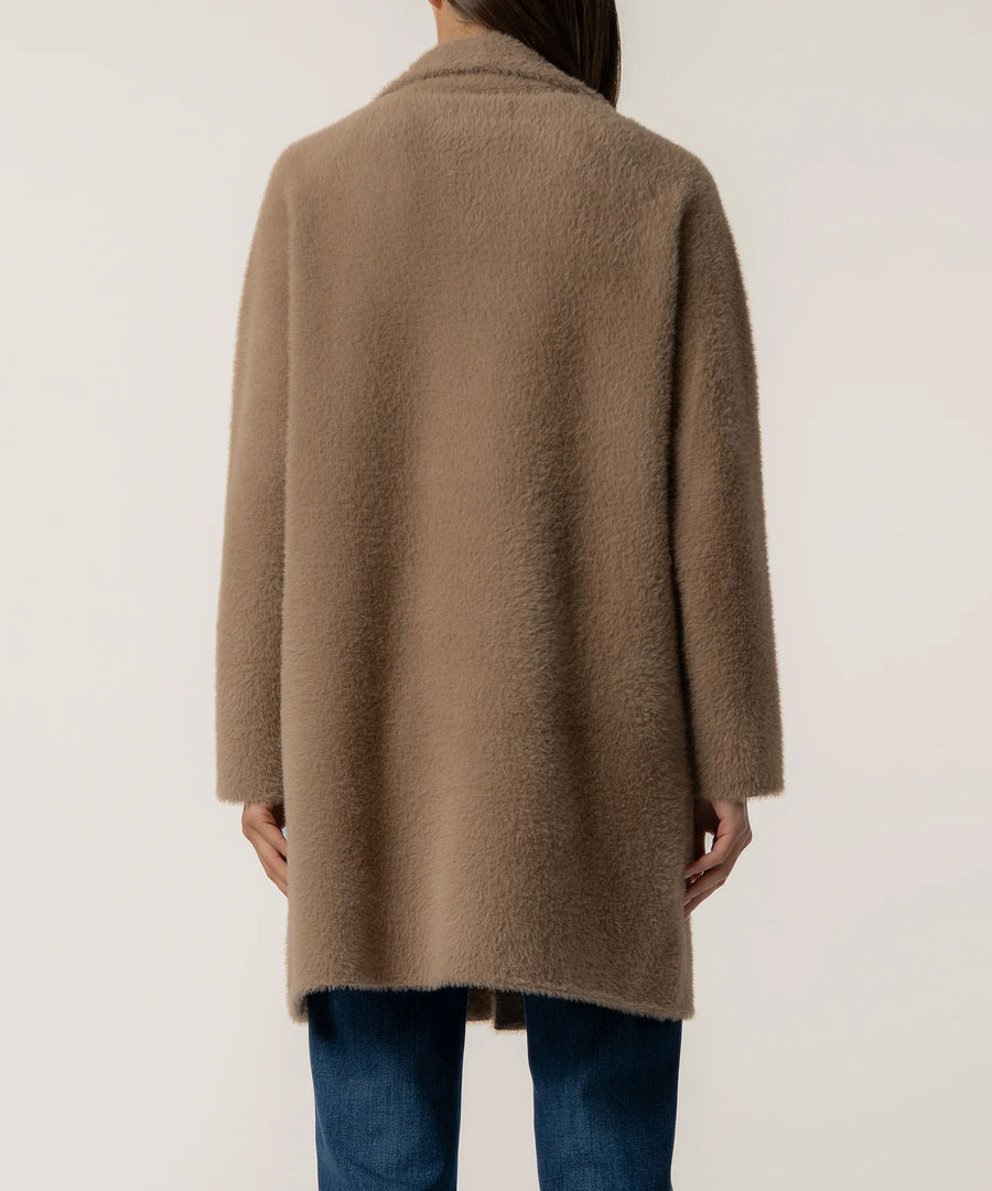 KUT Blythe Long Button Front Sweater Jacket