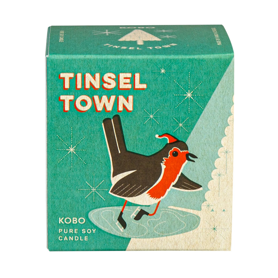 Tinsel Town Holiday Birds Candle