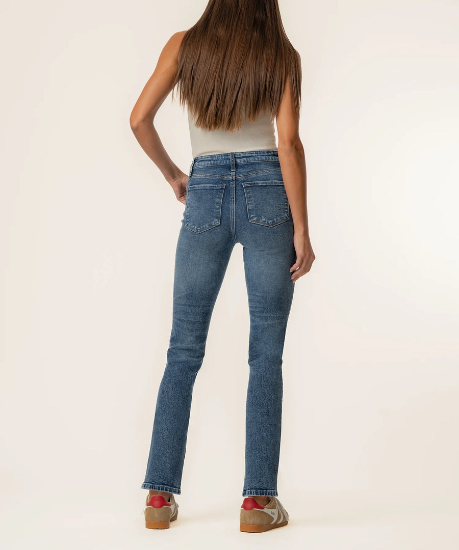 KUT Reese High Rise Fab Ab Ankle Straight Regular Hem