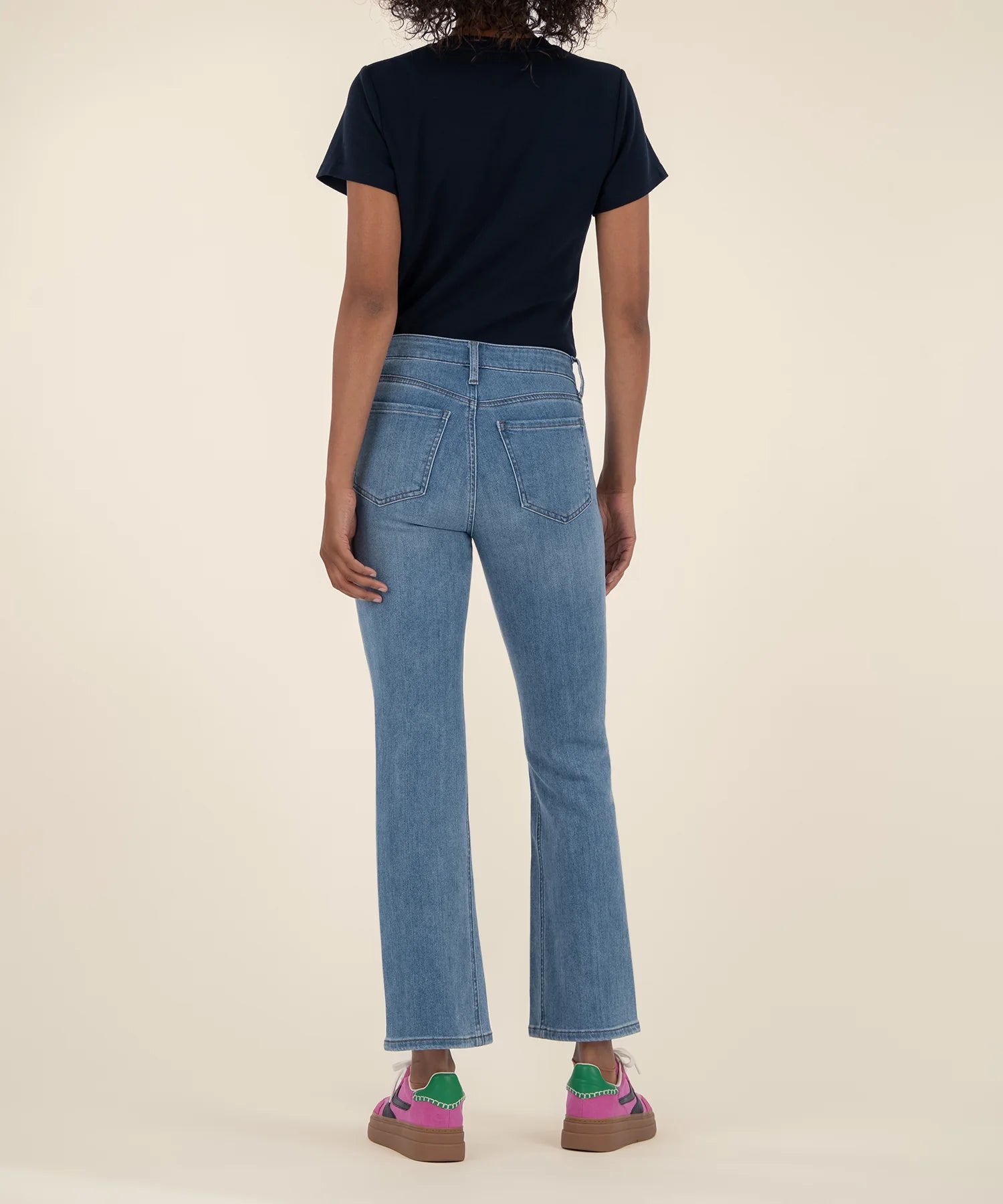Kelsey High Rise Ankle Flare