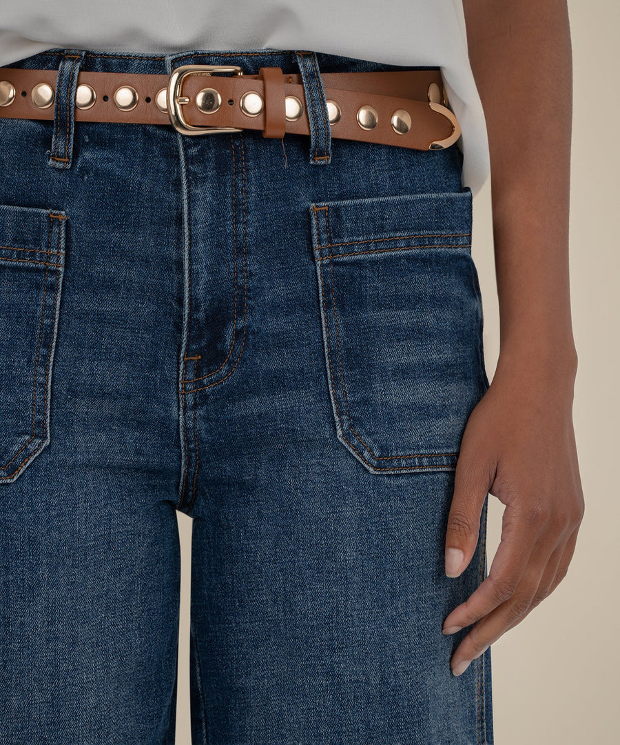 Sienna High Rise Straight Leg Jeans