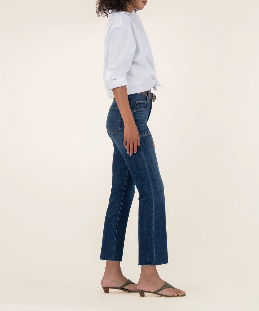 Kelsey High Rise Ankle Flare