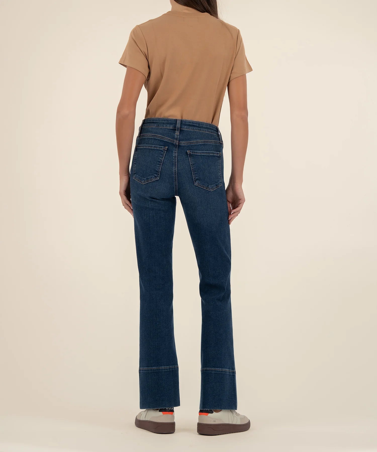 Kelsey High Rise Ankle Flare Jeans
