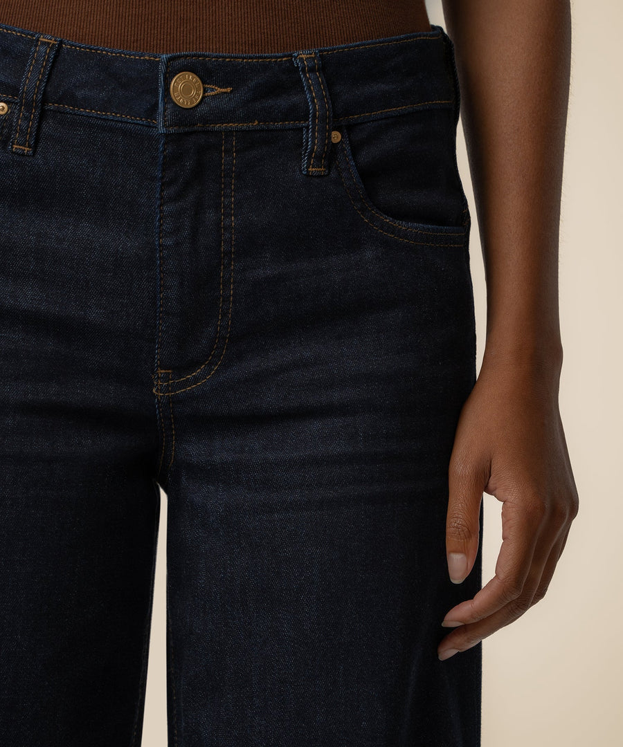 KUT Maya High Rise Wide Leg Jeans