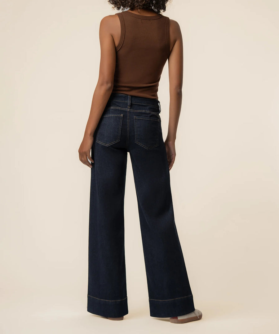 KUT Maya High Rise Wide Leg Jeans