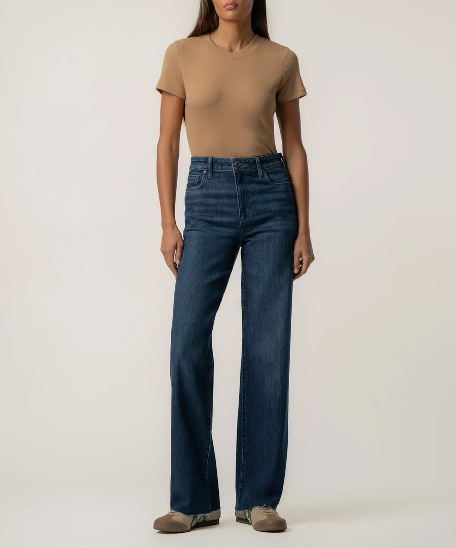 KUT Josie Super High Rise Straight Denim Trouser