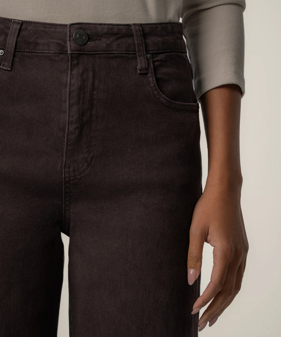 KUT Josie Super High Rise Straight Trouser