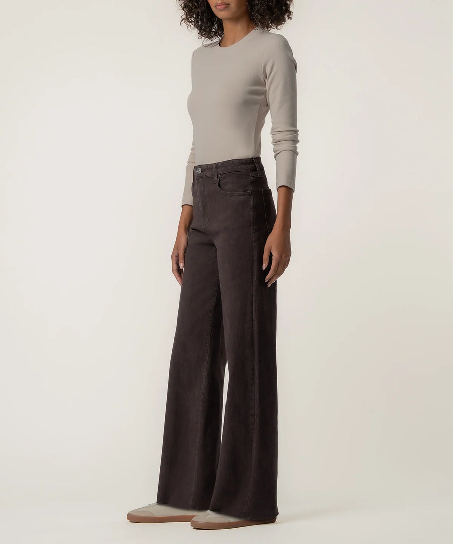 KUT Josie Super High Rise Straight Trouser