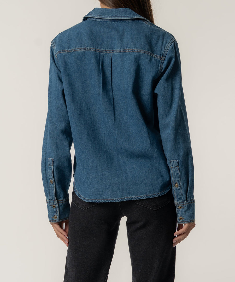 KUT Iris Pullover Denim Shirt