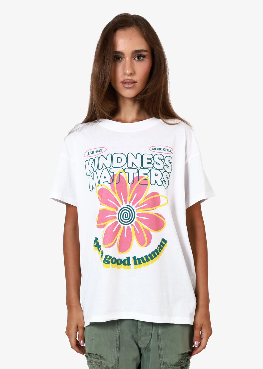 Girl Dangerous Kindness Matters Everyday Tee