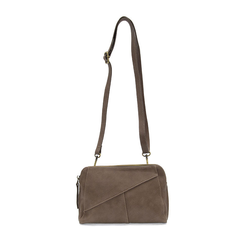 Gigi Crossbody with Woven Wristlet Strap
