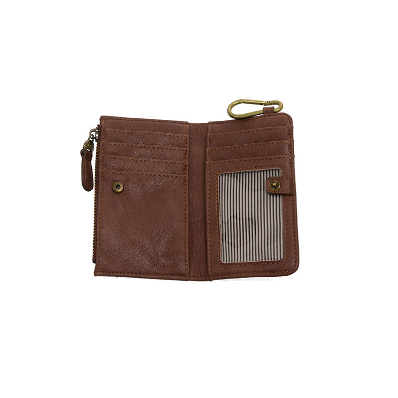 Bobbie Bifold Wallet With Carabiner