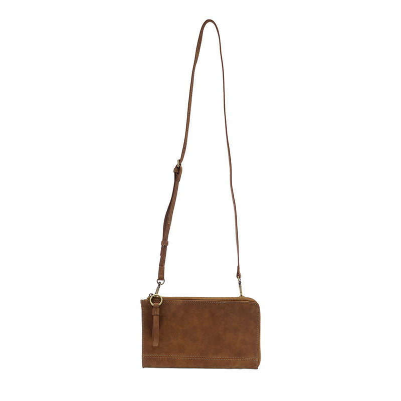 Faux Suede Karina Wristlet & Wallet