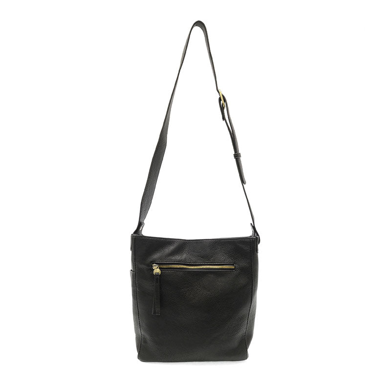 Bindi Front Slip Pocket Bucket Crossbody Bag