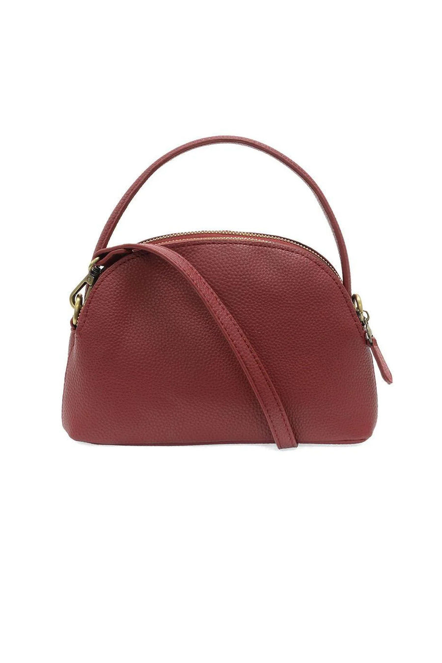 Joy Susan Larissa Double Zip Dome Crossbody