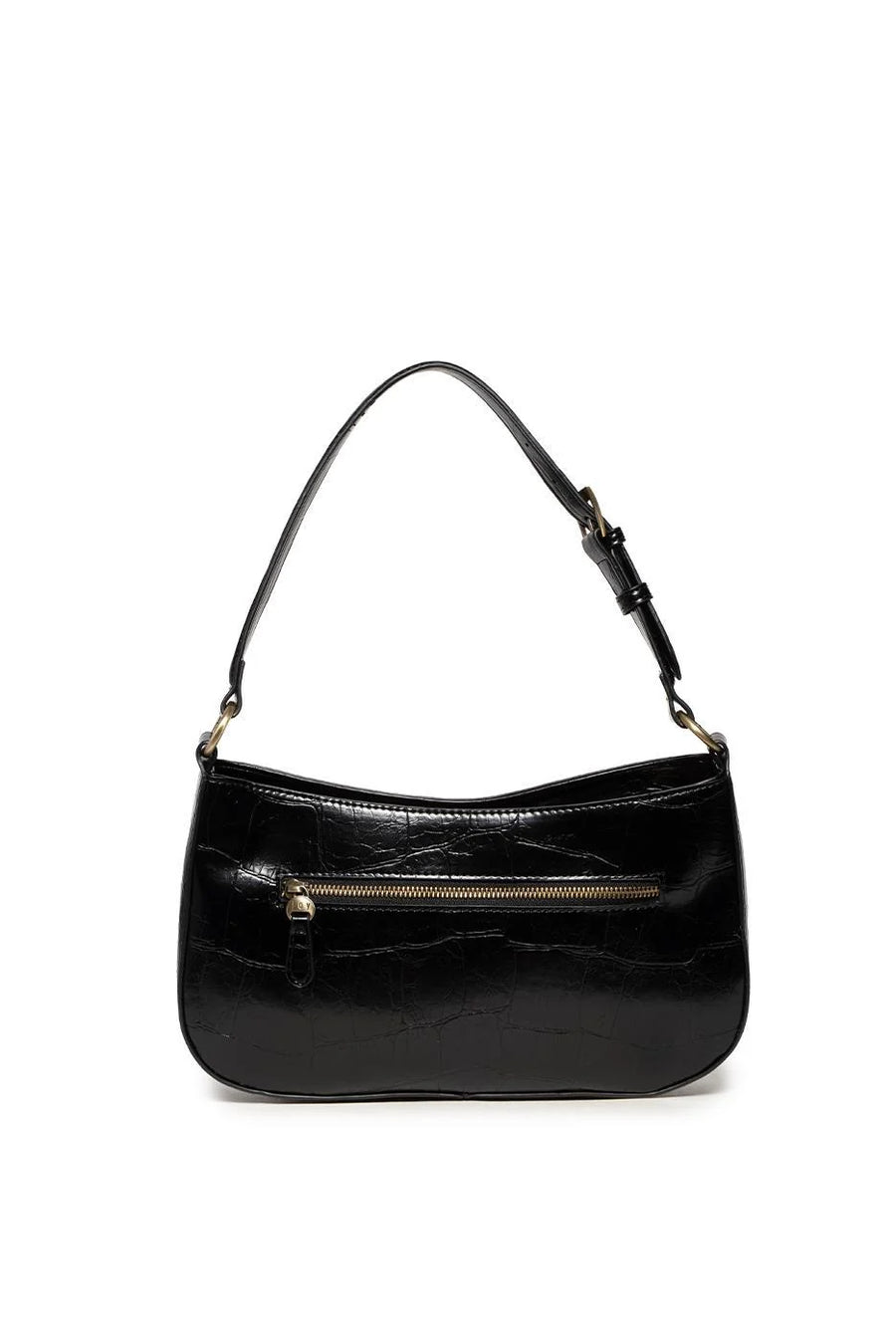Joy Susan Erin Faux Croc Hobo Shoulder/Crossbody