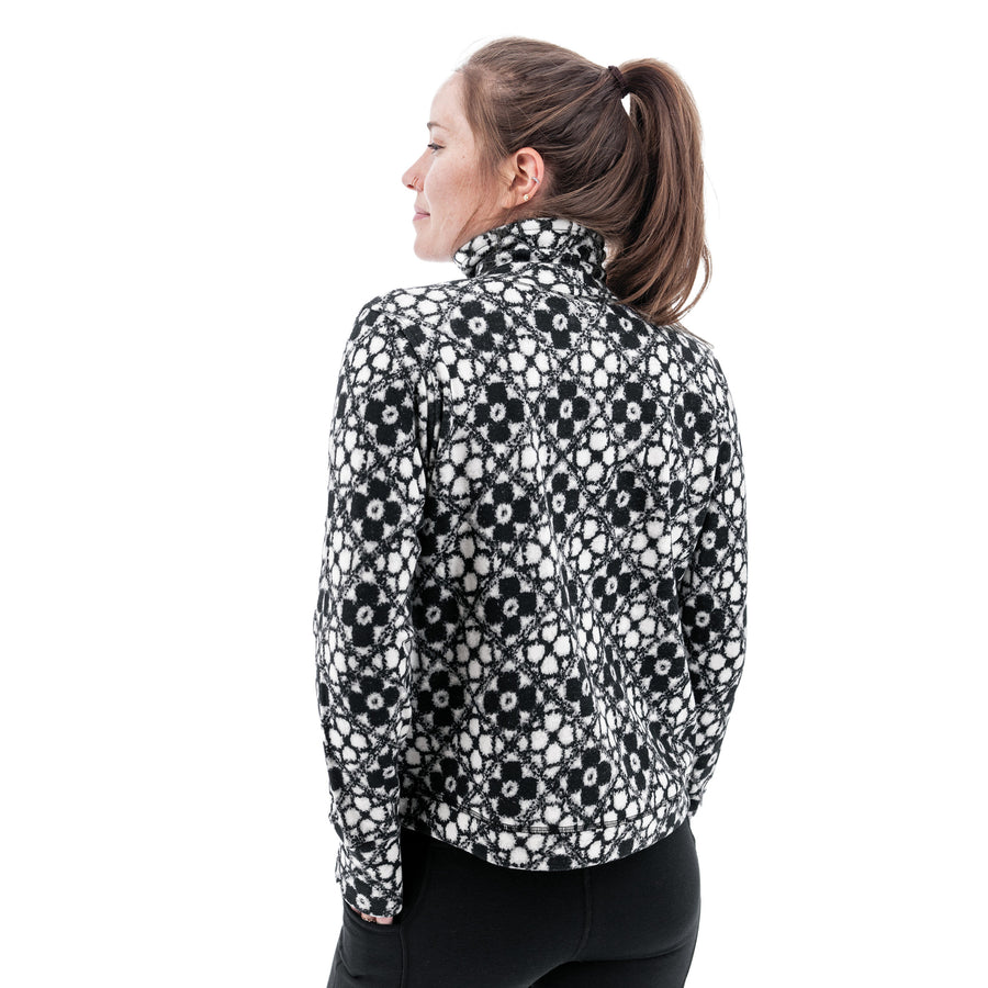 Dog-Walker Print Fleece Pullover