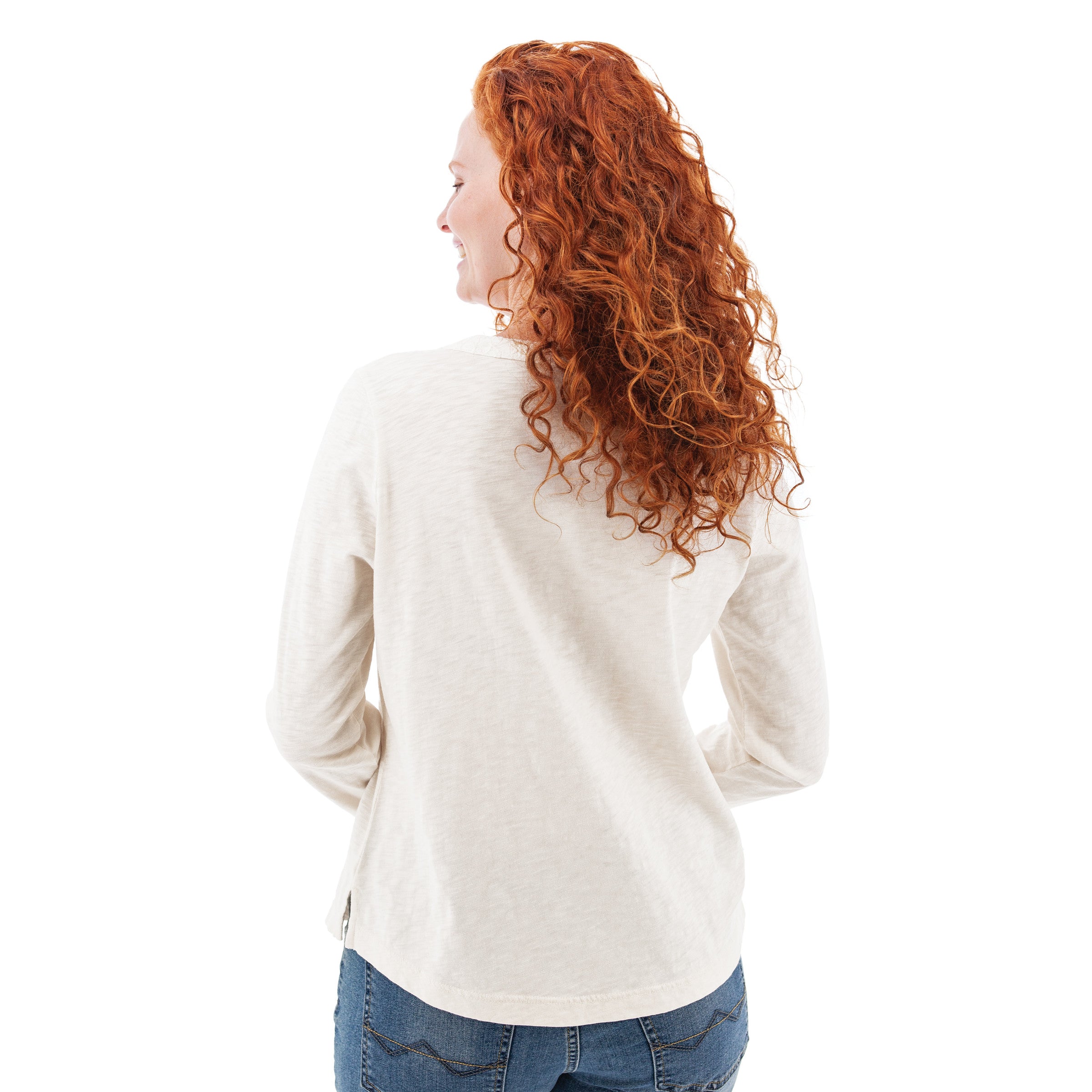 Layla Organic V-Neck Top