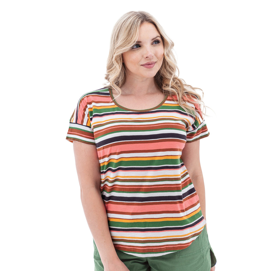 Aventura Summerville Striped Tee