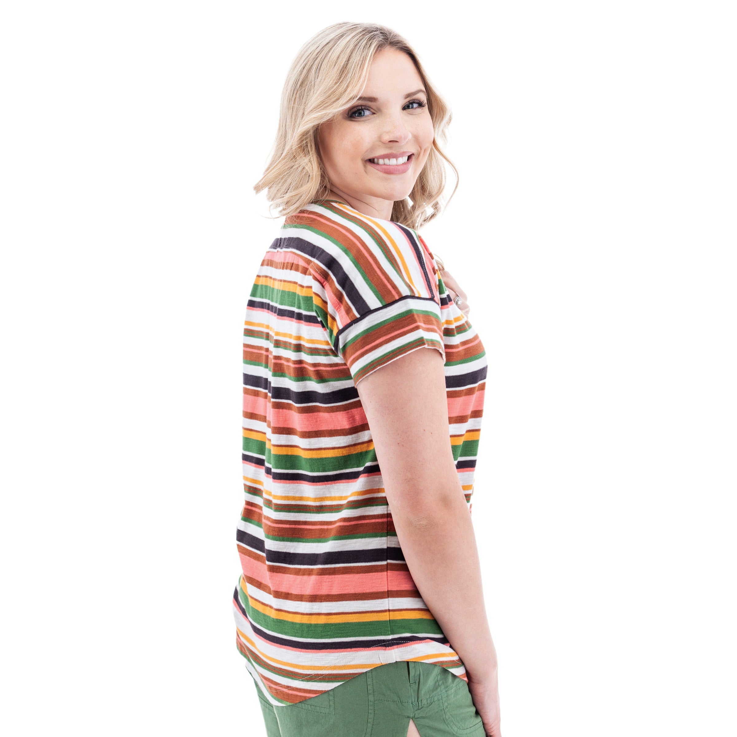 Aventura Summerville Striped Tee