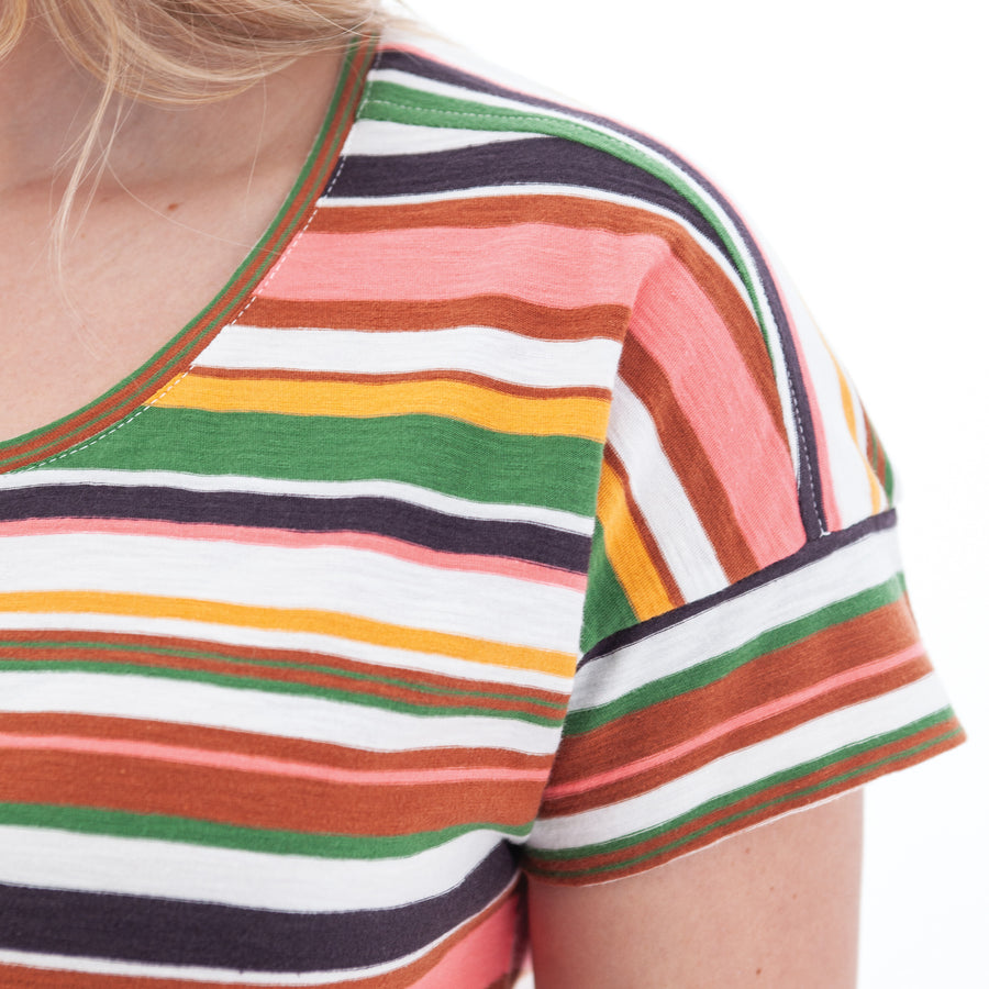 Aventura Summerville Striped Tee