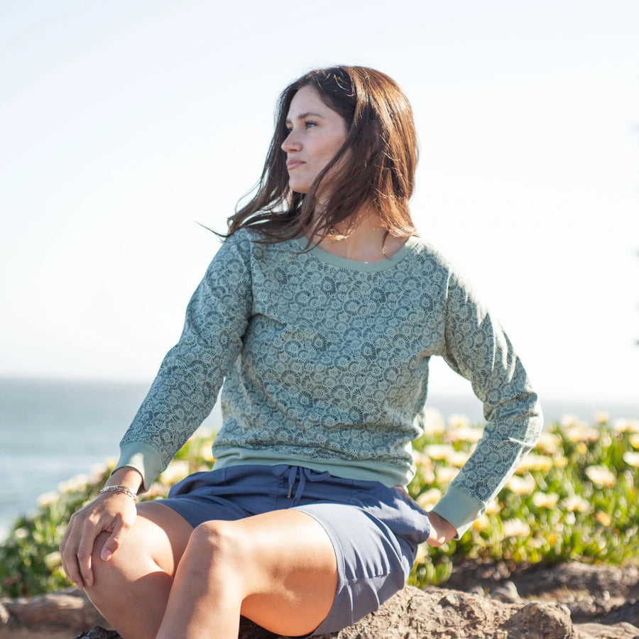 Old Ranch Inola Raglan Sleeve Printed Sweatshirt