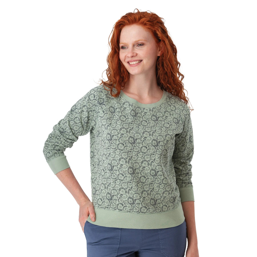Old Ranch Inola Raglan Sleeve Printed Sweatshirt
