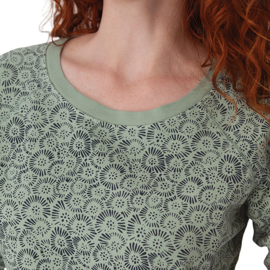 Old Ranch Inola Raglan Sleeve Printed Sweatshirt