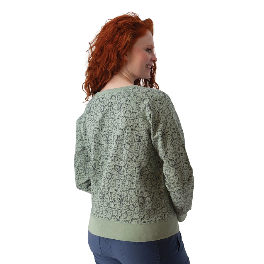 Old Ranch Inola Raglan Sleeve Printed Sweatshirt