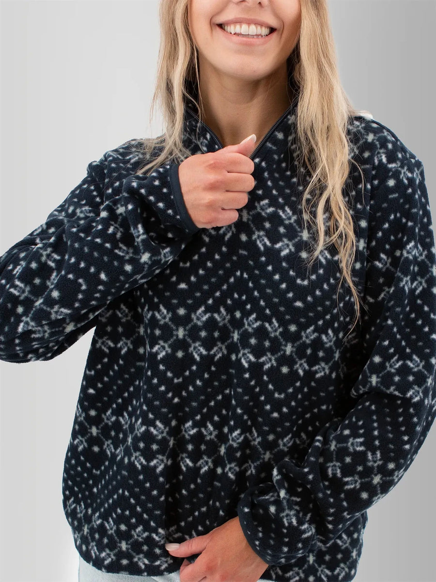 Old Ranch Lucy Drift Printed Microfleece Pullover