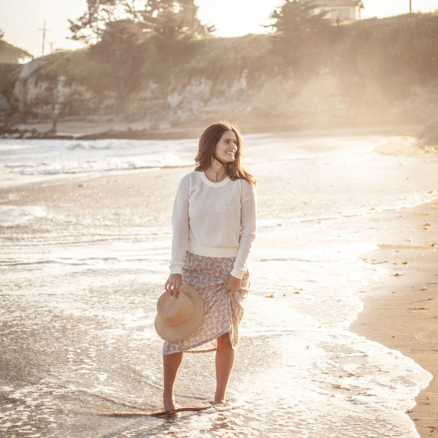 Aventura Summer Breeze Open Knit Sweater