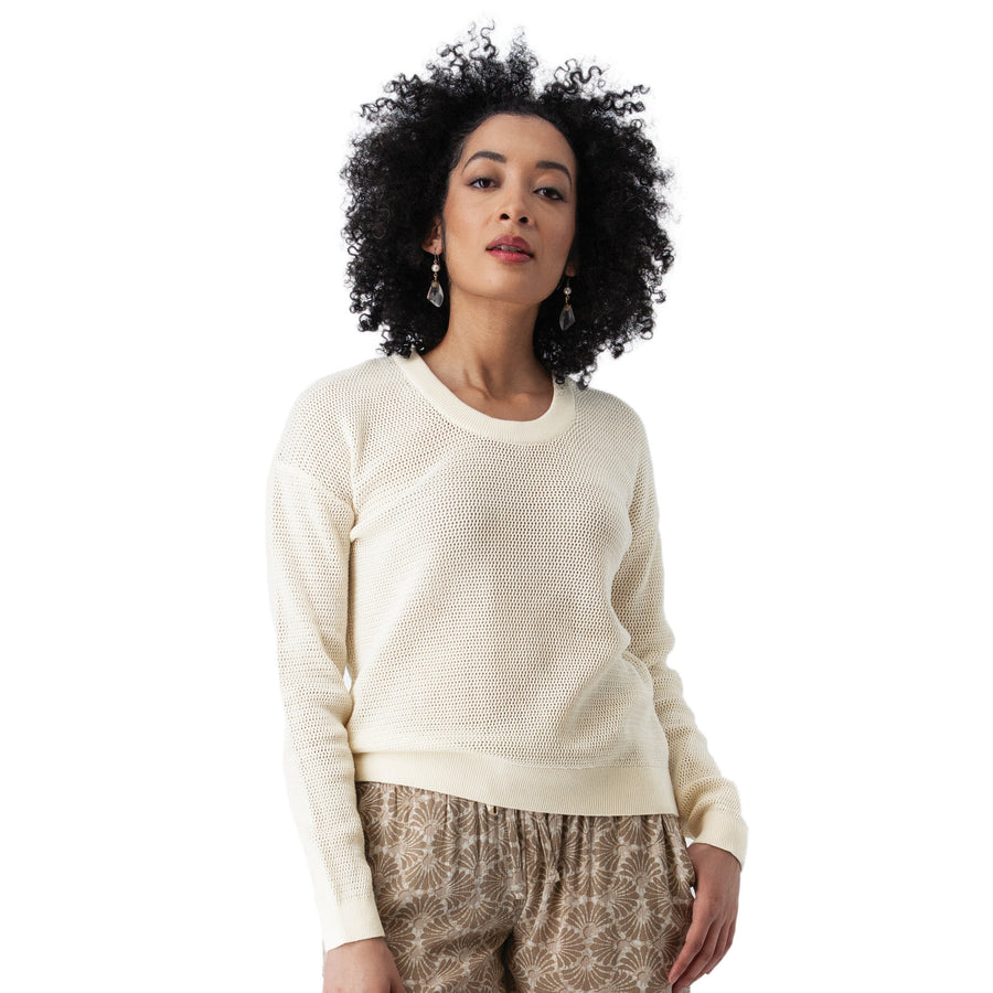 Aventura Summer Breeze Open Knit Sweater