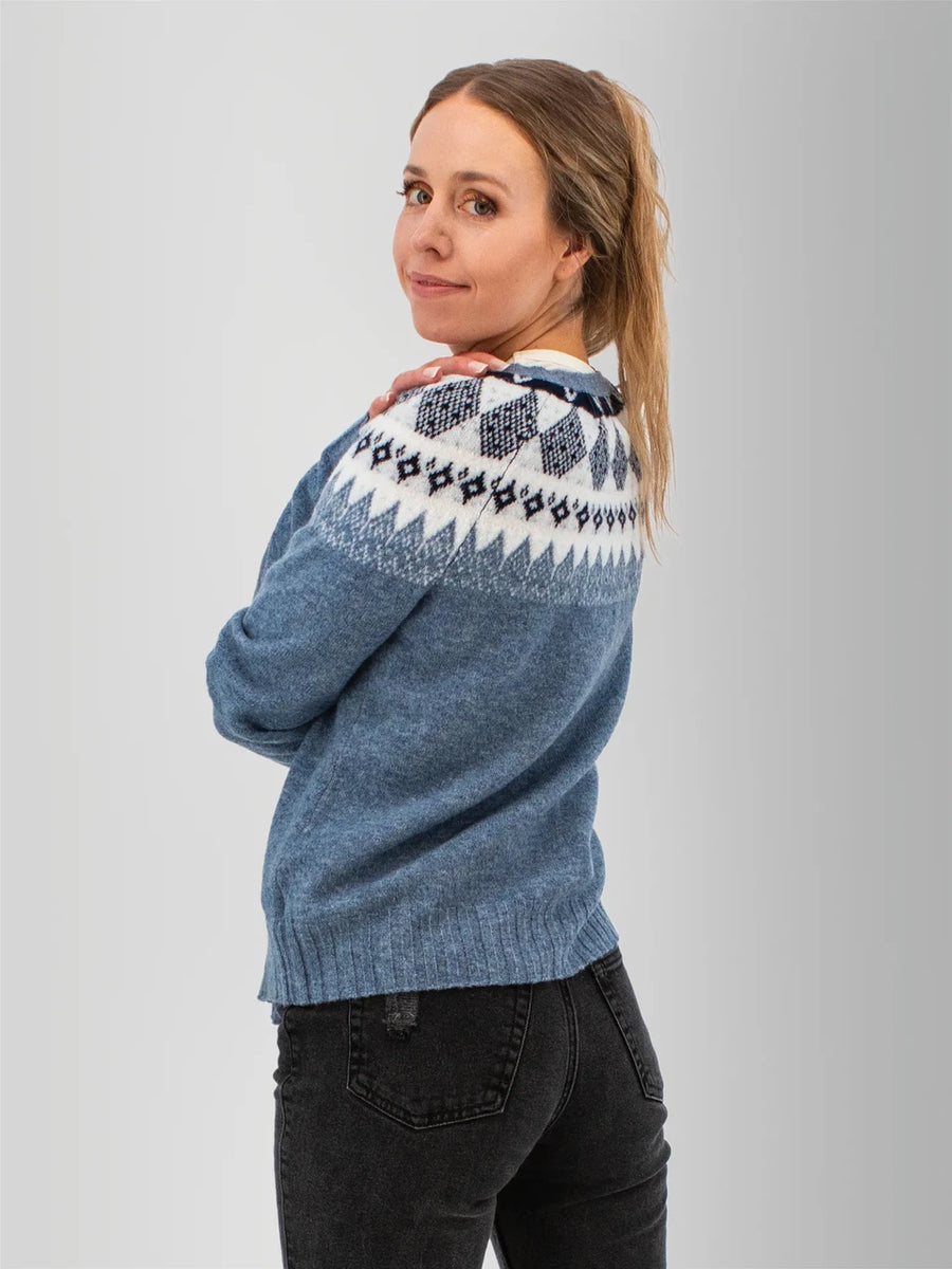 Old Ranch Women's Reine Fair Isle Cardigan