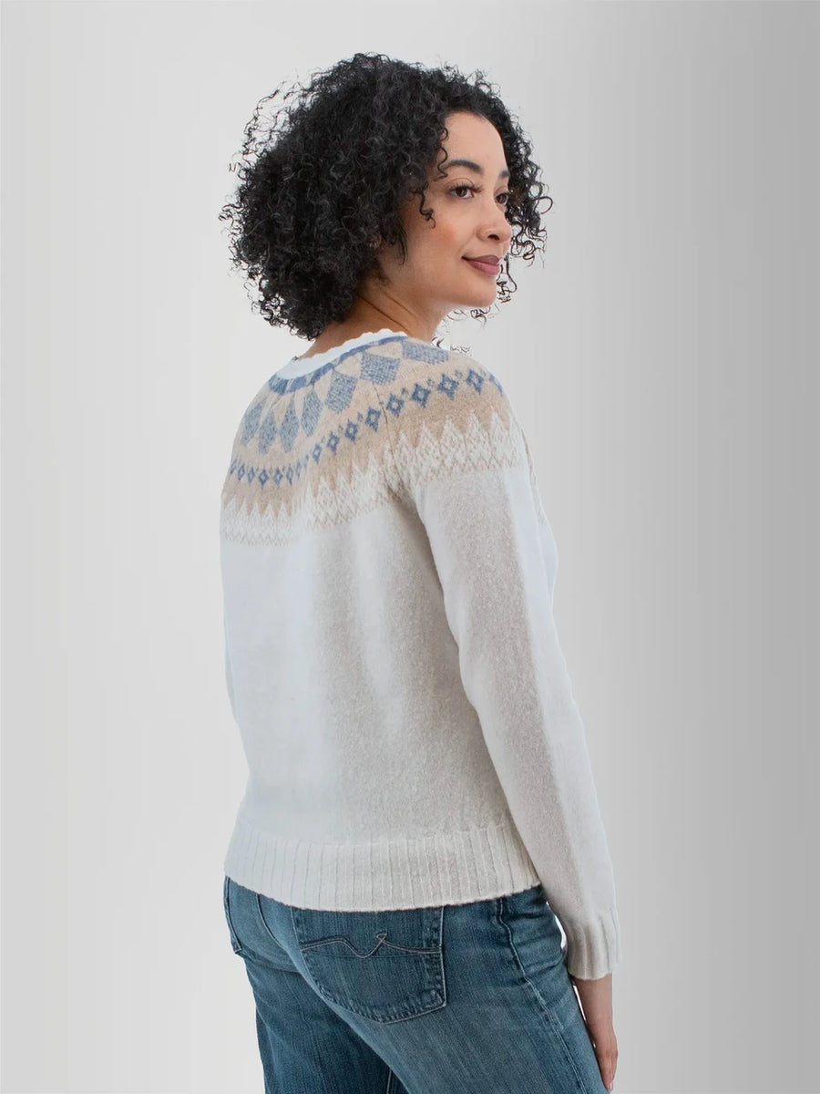 Old Ranch Women's Reine Fair Isle Cardigan