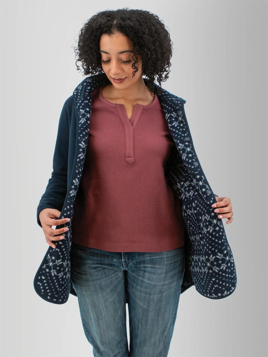 Old Ranch Lucy Drift Reversible Microfleece Jacket