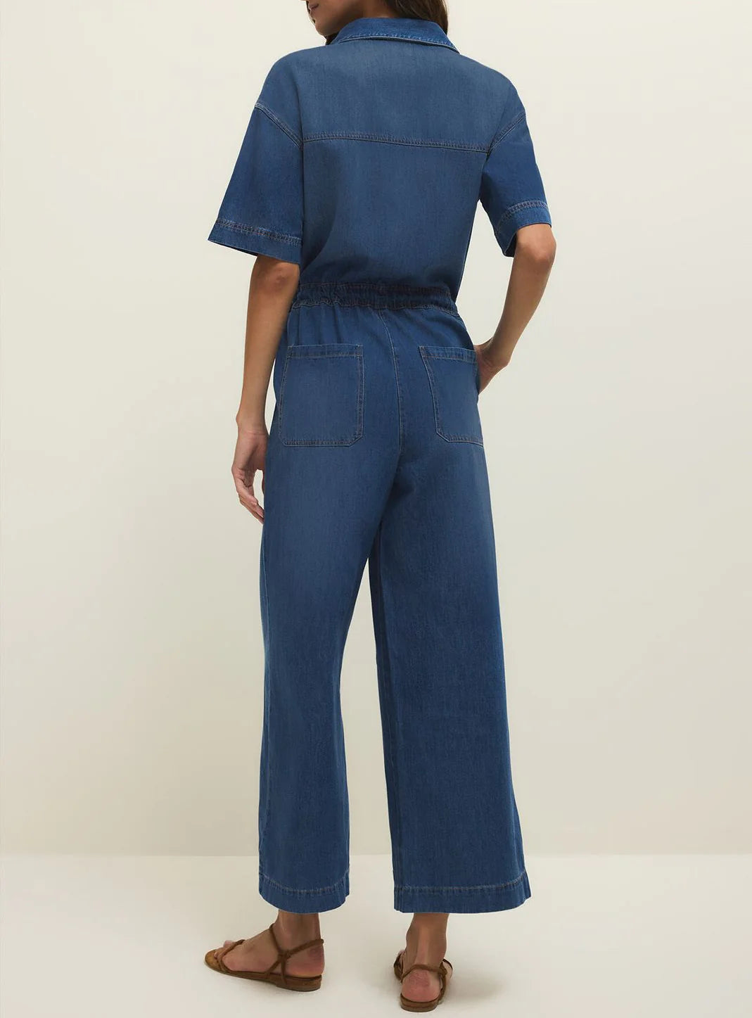 Z Supply Elsie Denim Jumpsuit