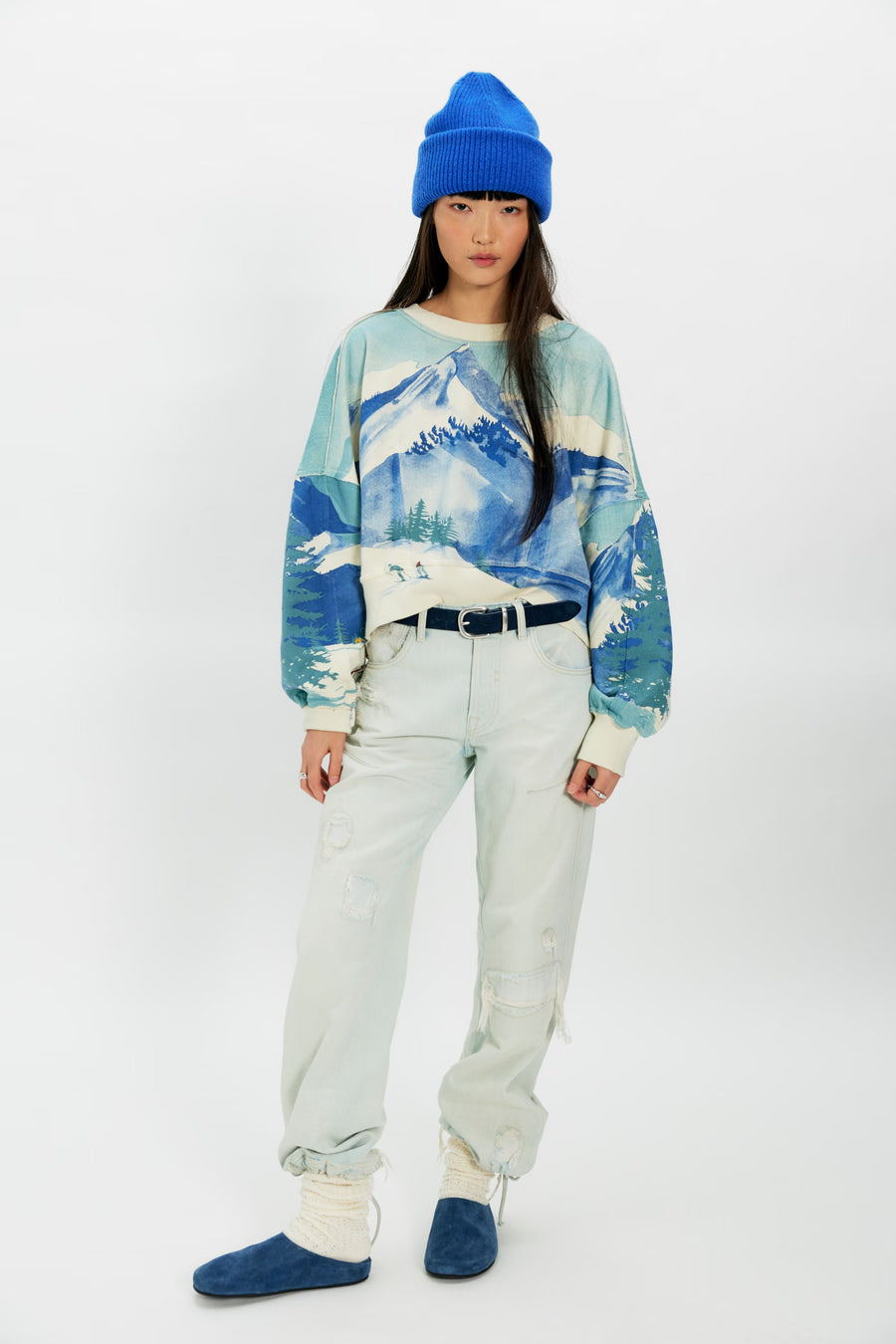 Free People Gaia Sweatshirt