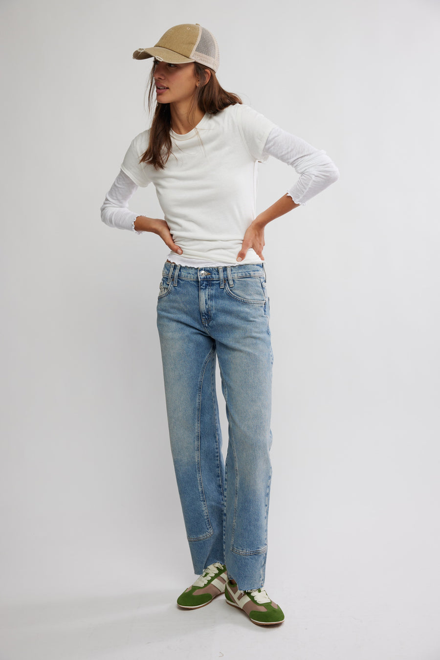 We The Free Risk Taker Mid-Rise Jeans