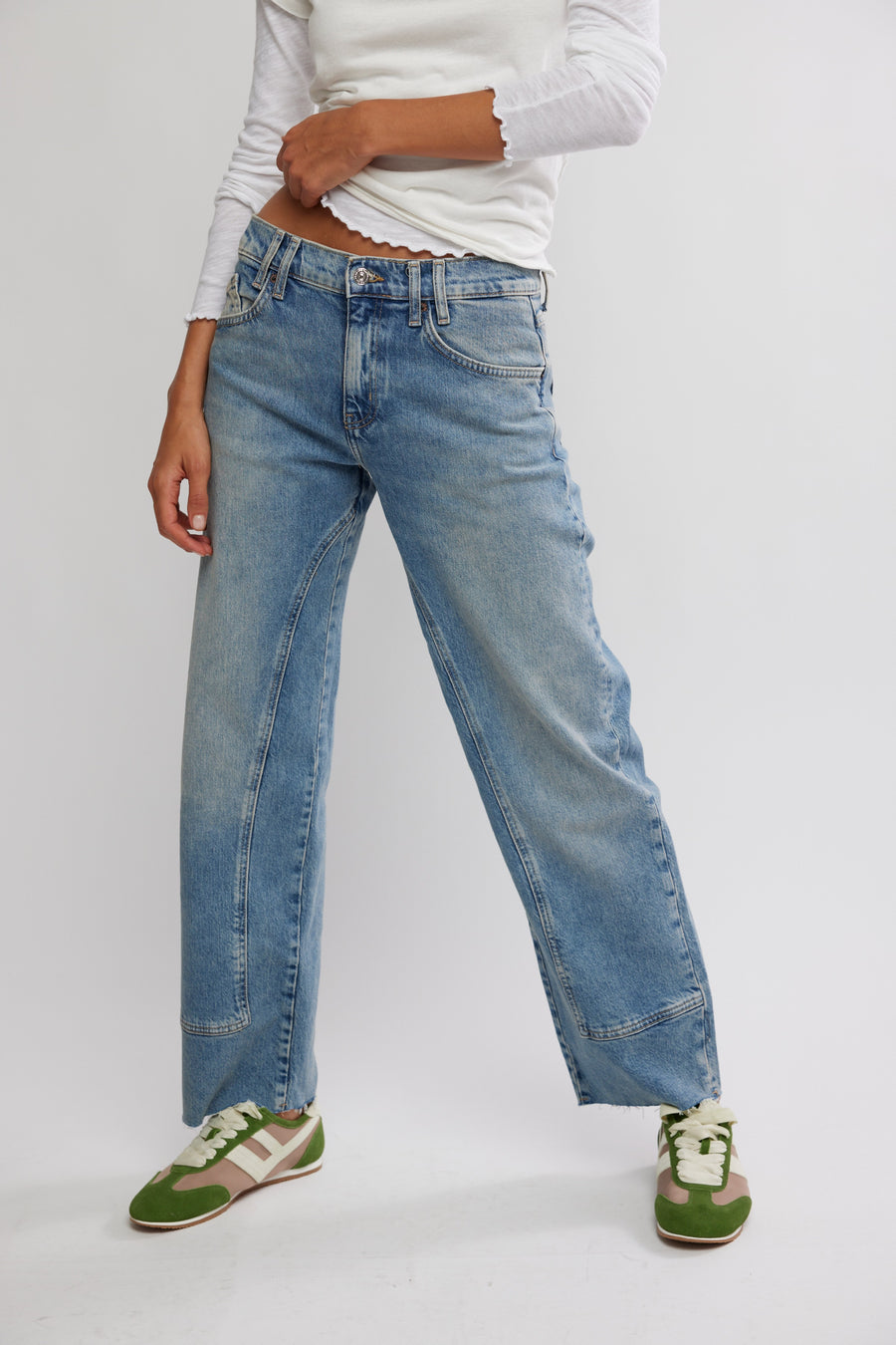 We The Free Risk Taker Mid-Rise Jeans
