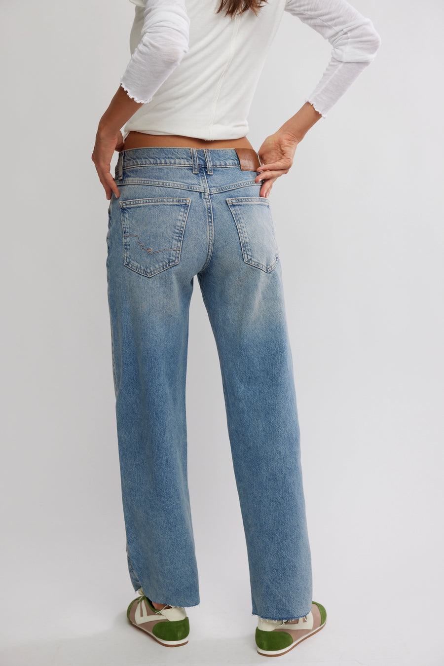 We The Free Risk Taker Mid-Rise Jeans
