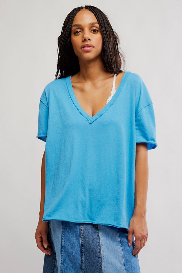 Free People We The Free Nina V-Neck Tee