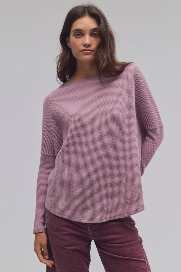 Free People We The Free Latte Blues Thermal Solid