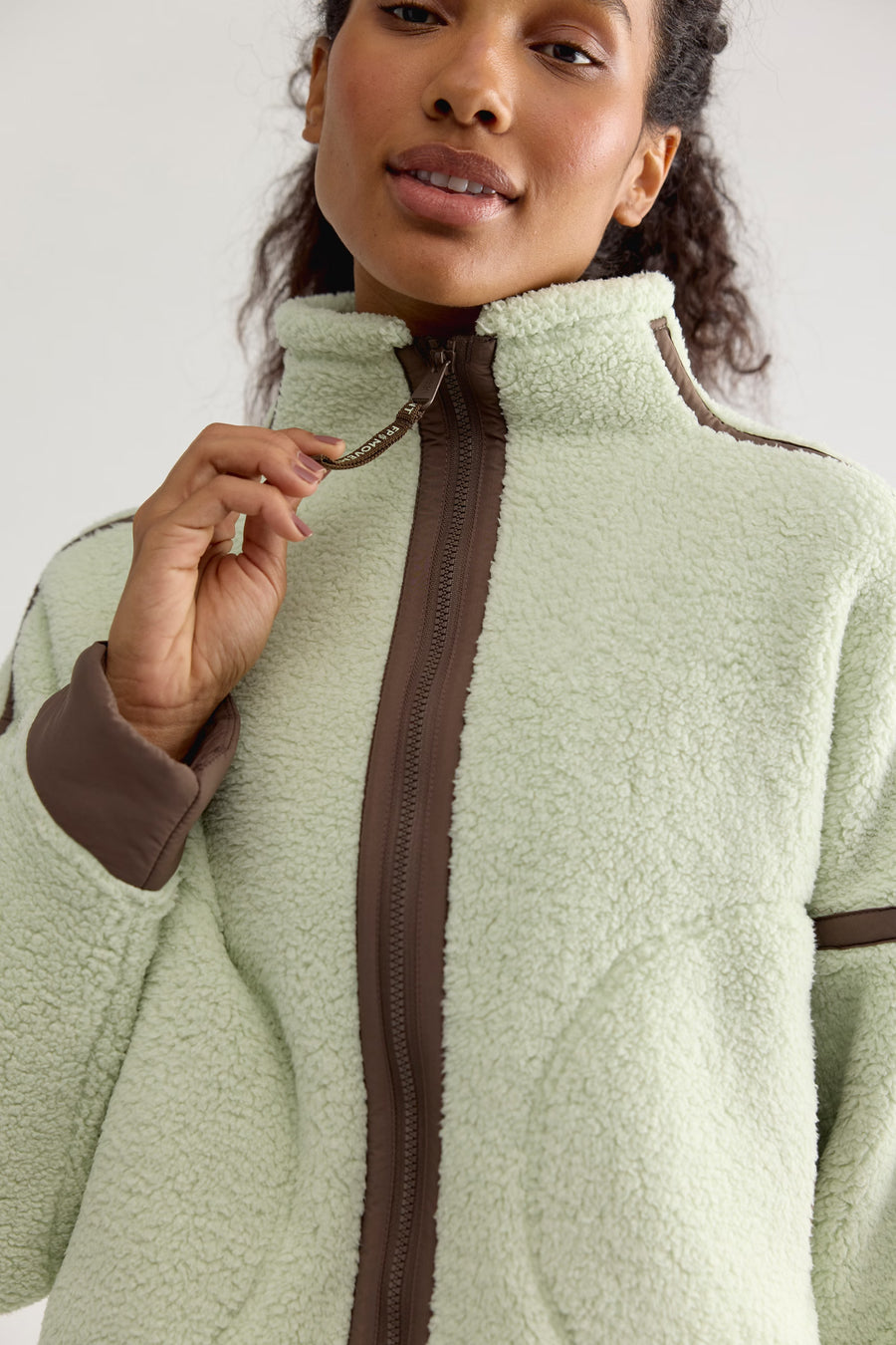Free People Mountain High Fleece Jacket