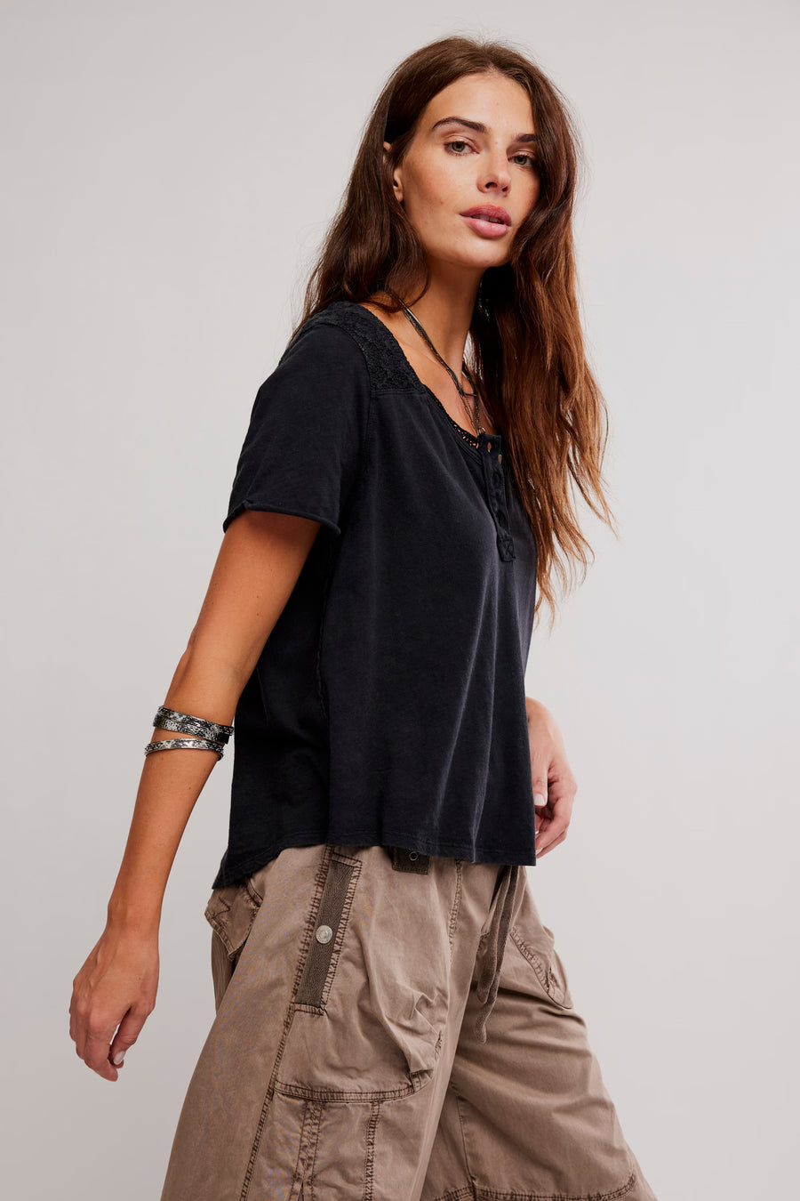 Free People We The Free Heirloom Henley