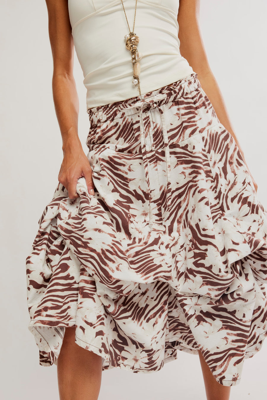 Zephyr Bustle Convertible Skirt