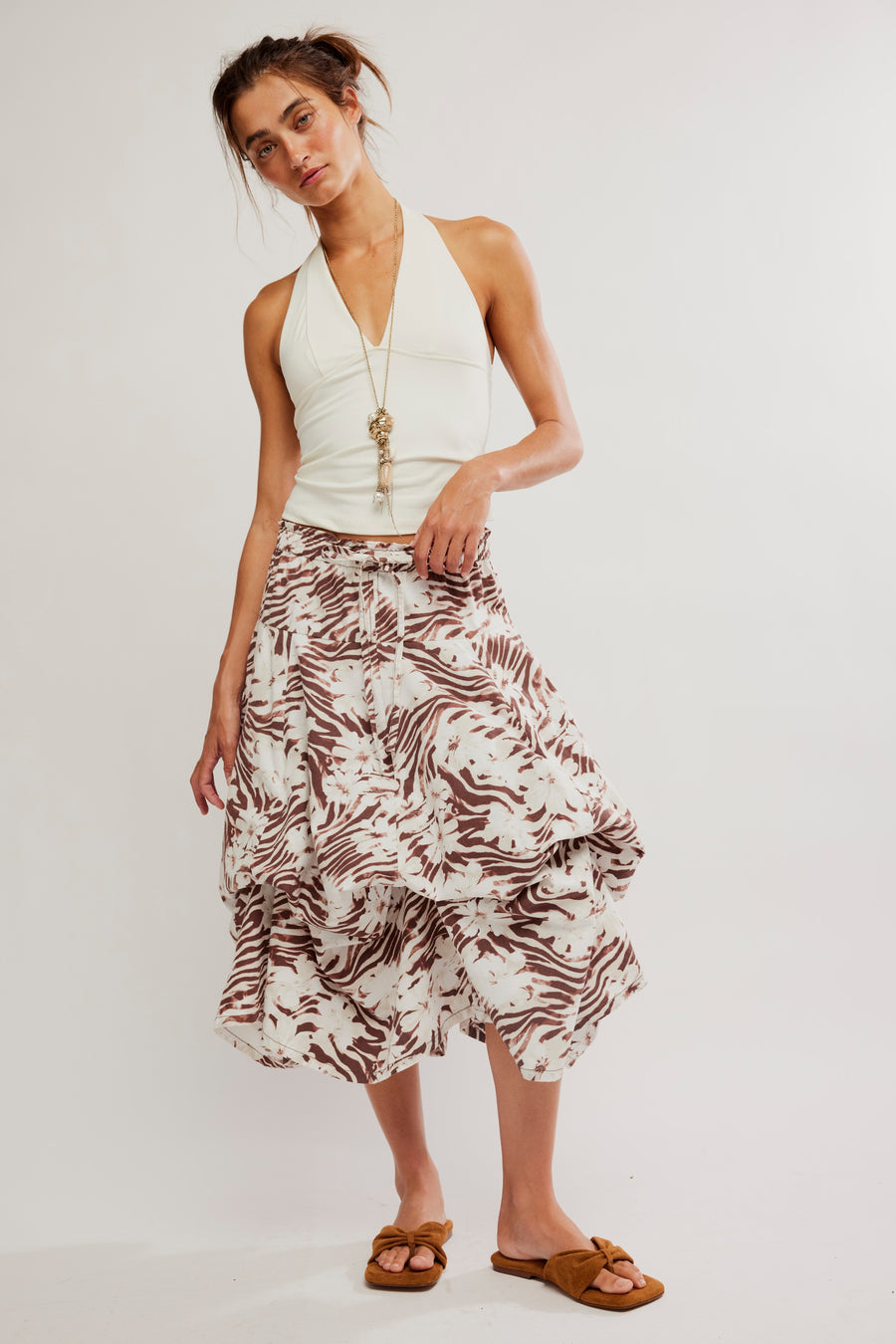 Zephyr Bustle Convertible Skirt