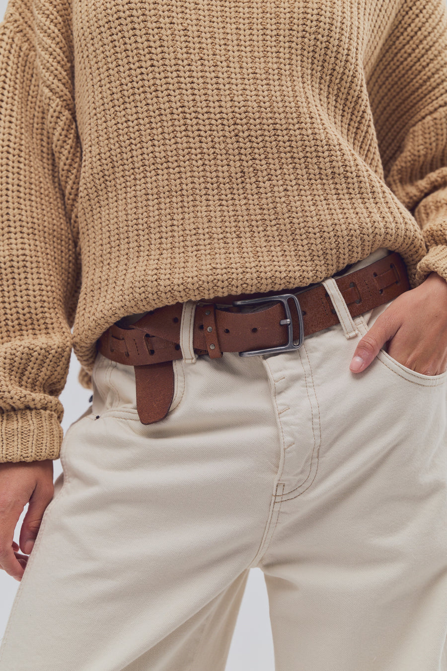 Free People We The Free Dallas Distressed Belt