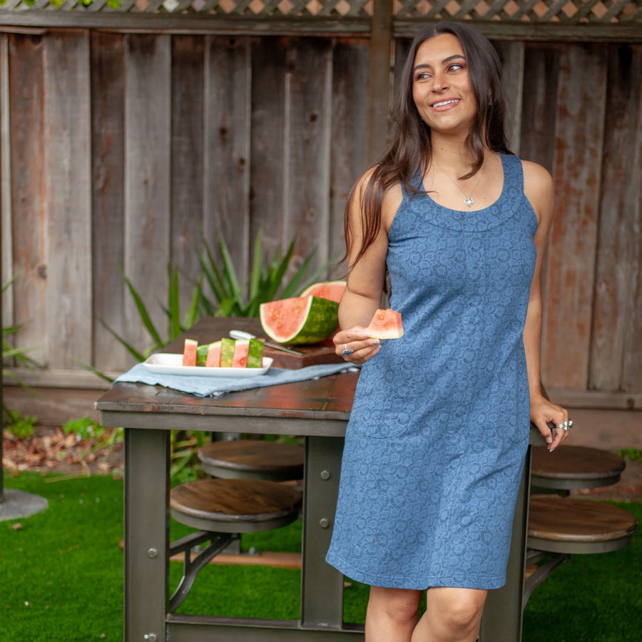 Old Ranch Bellamy Printed French Terry Dress
