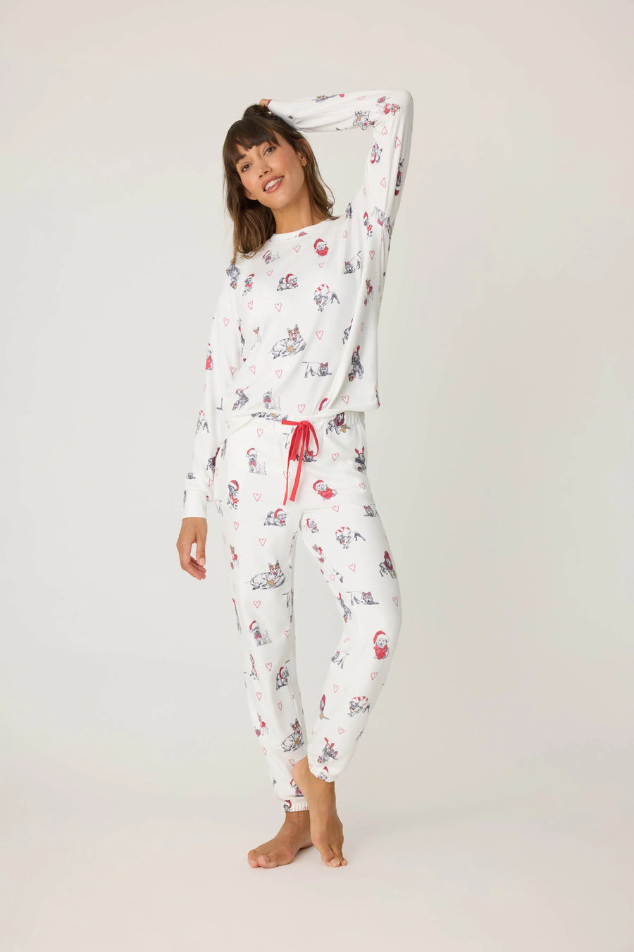 PJ Salvage Candy Cane Lane PJ Set