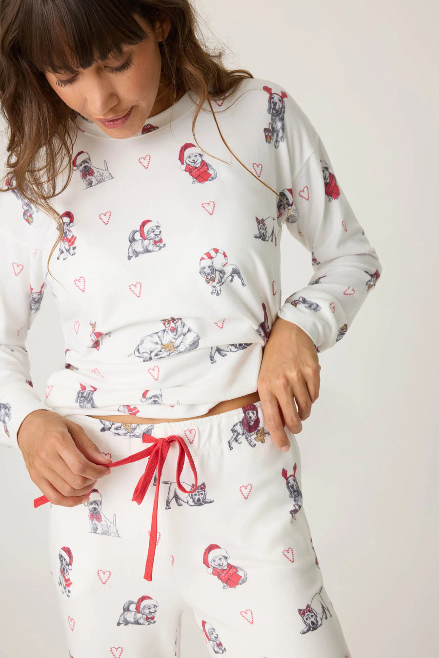 PJ Salvage Candy Cane Lane PJ Set